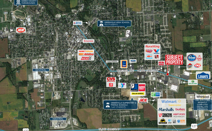 Pictures of Retail property located at 1415 Wagner Ave, Greenville, OH 45331 for comps - image #1
