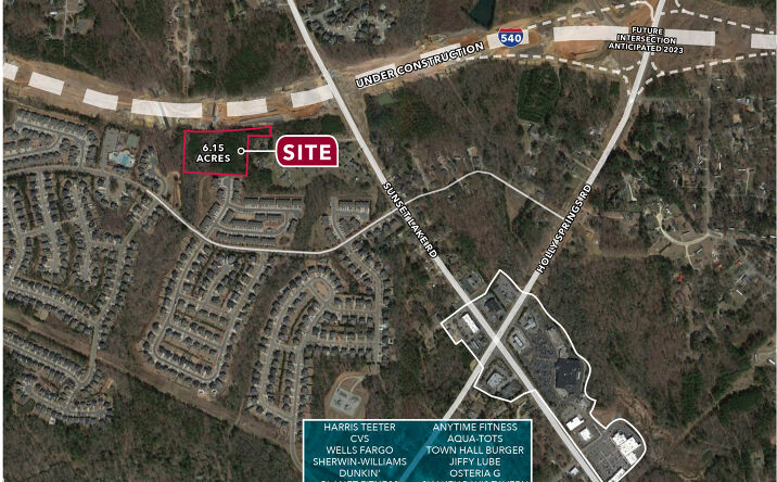 Pictures of Land property located at Sunset Lake Rd, Holly Springs, NC 27539 for sales - image #1