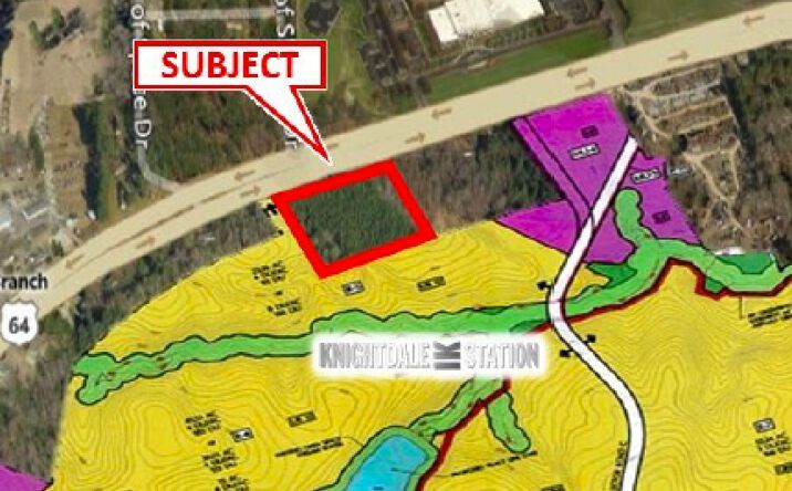 Pictures of Land property located at 8000 Knightdale Blvd, Knightdale, NC 27545 for sales - image #1