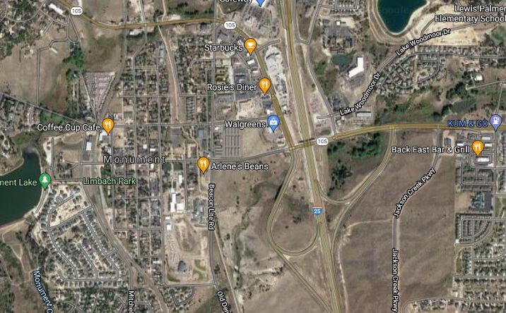 Pictures of Land property located at Hwy 105 & I-25, Monument, CO 80132 for sales - image #1