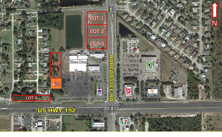Pictures of Land property located at NW/Q of US Highway 192 and Narcoossee Road, MAGNOLIA SQUARE, FL 34771 for sales - image #1