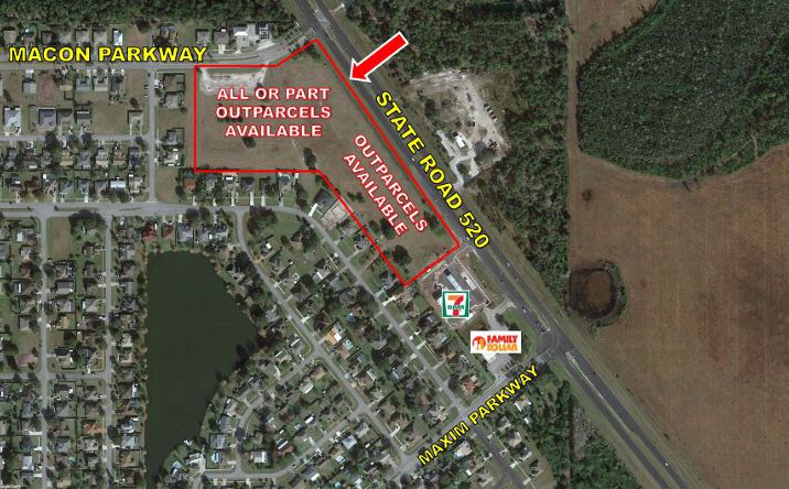 Pictures of Land property located at Swc State Road 520 & Maxim Parkway, Wedgefield, FL 32833 for sales - image #1