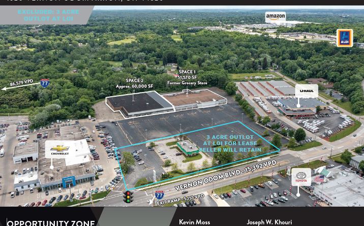 Pictures of Retail property located at 1520 Vernon Odom Blvd, Akron, OH 44320 for comps - image #1