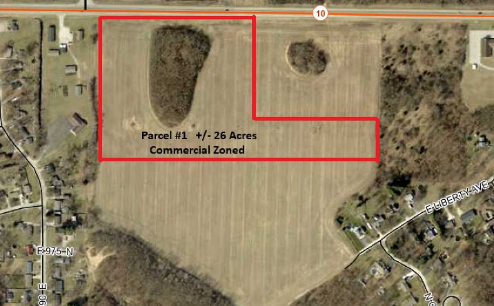 Pictures of Land property located at State Road 10 - Commercial Zoned, De Motte, IN 46310 for sales - image #1