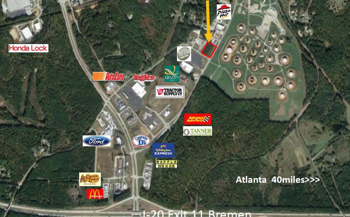 Pictures of Land property located at 991 Alabama Ave, Bremen, GA 30110 for sales - image #1