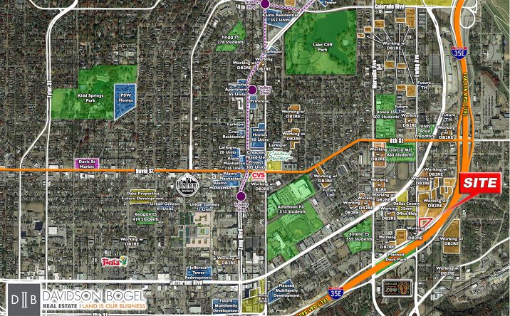 Pictures of Retail, Land property located at 533 S. RL Thornton Freeway, Dallas, TX 75203 for sales - image #1
