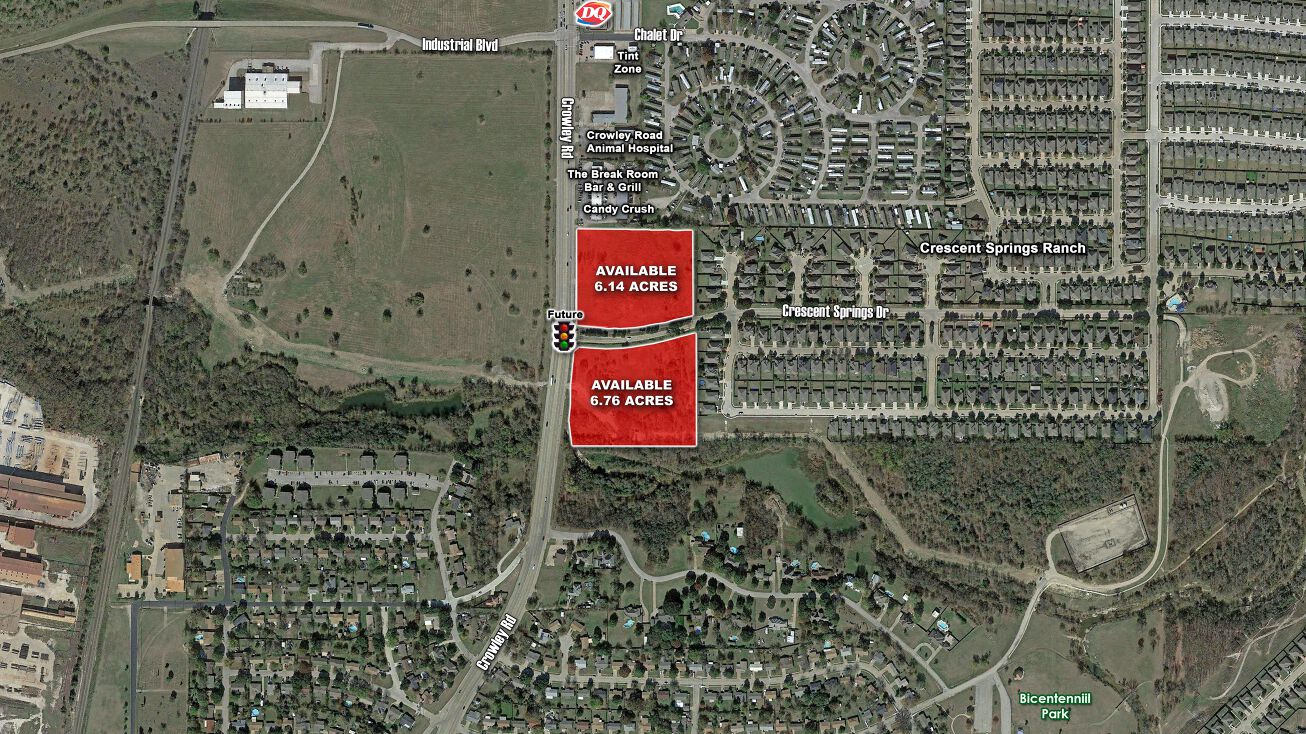 NEC & SEC Crowley Rd & Crescent Springs, Crowley, TX 76036