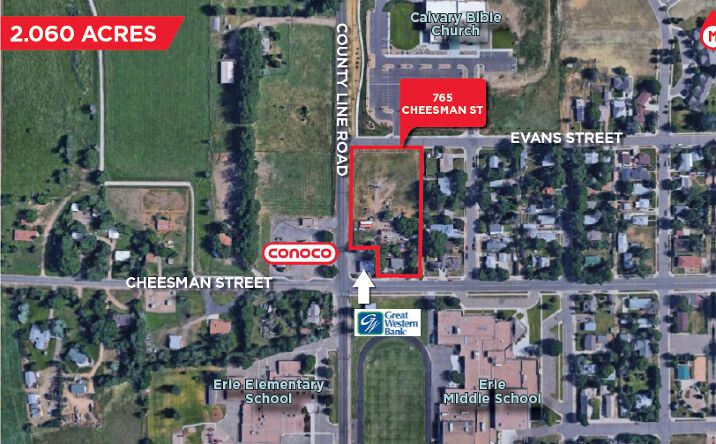 Pictures of Land property located at 765 Cheesman St, Erie, CO 80516 for comps - image #1