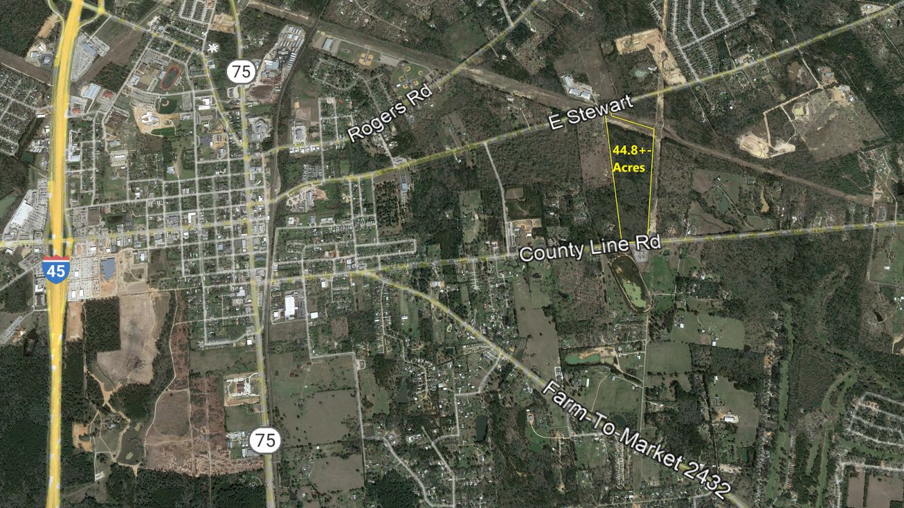 44.8+/ Acres FM 1097, Willis, TX 77378 Land for Sale 44.8+/ Acres