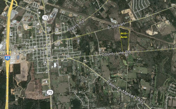 Pictures of Land property located at 44.8+/- Acres FM 1097, Willis, TX 77378 for sales - image #1