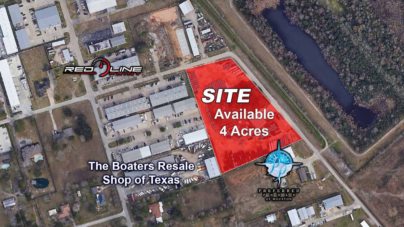 1104 Winfield Lane, Kemah, TX 77565 Land for Sale 4 Acres South