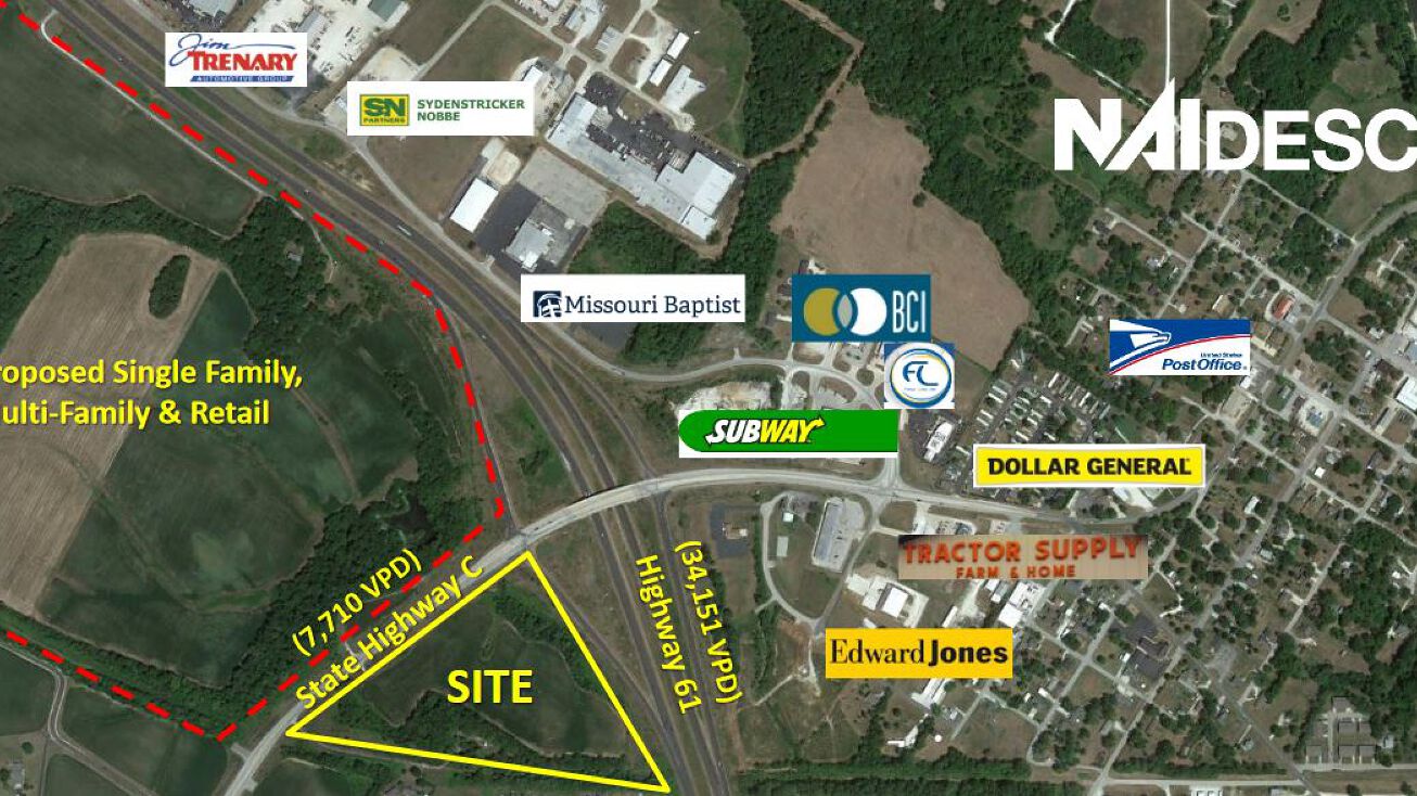 Hwy 61 & State Hwy C, Moscow Mills, MO 63362