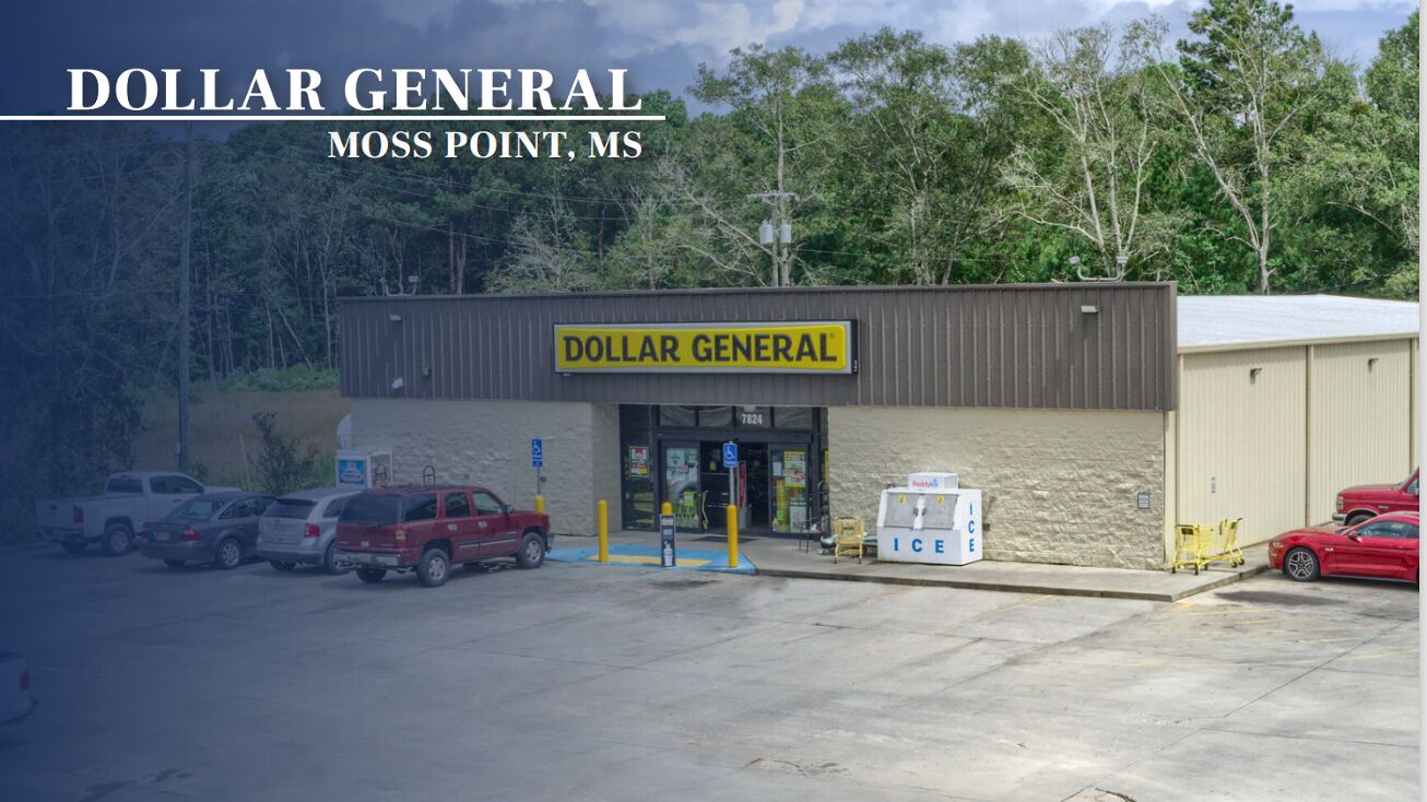 7824 MS613, Moss Point, MS 39563 Retail Property for Sale Dollar General