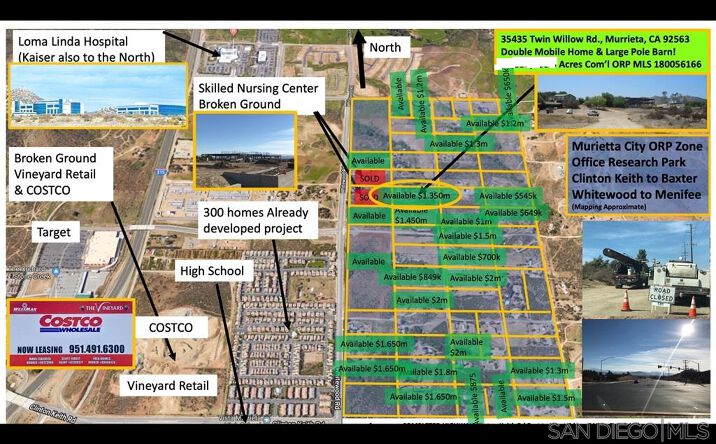 Pictures of Land property located at 35435 Twin Willow Rd, Murrieta, CA 92563 for sales - image #1