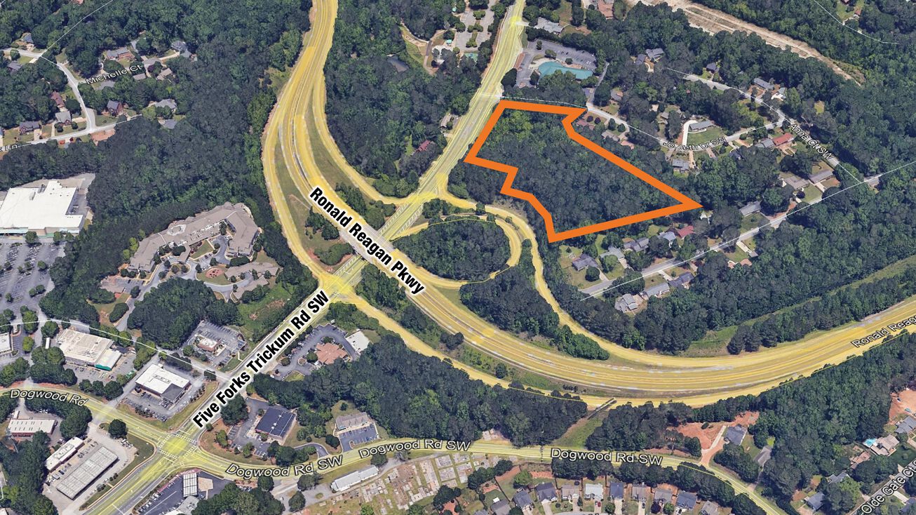 2828 Five Forks Trickum Rd SW, Lawrenceville, GA 30044 - Land for Sale -  6.44 AC Five Forks Trickum Development Opportunity