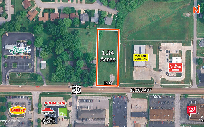 Pictures of Land property located at 702 W Hwy 50, O'Fallon, IL 62269 for sales - image #1