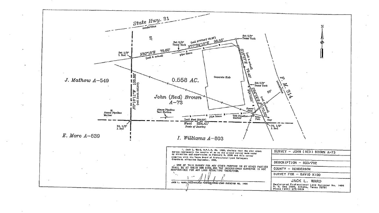 Highway 31 & FM 314, Brownsboro, TX 75756 Land for Sale Highway 31