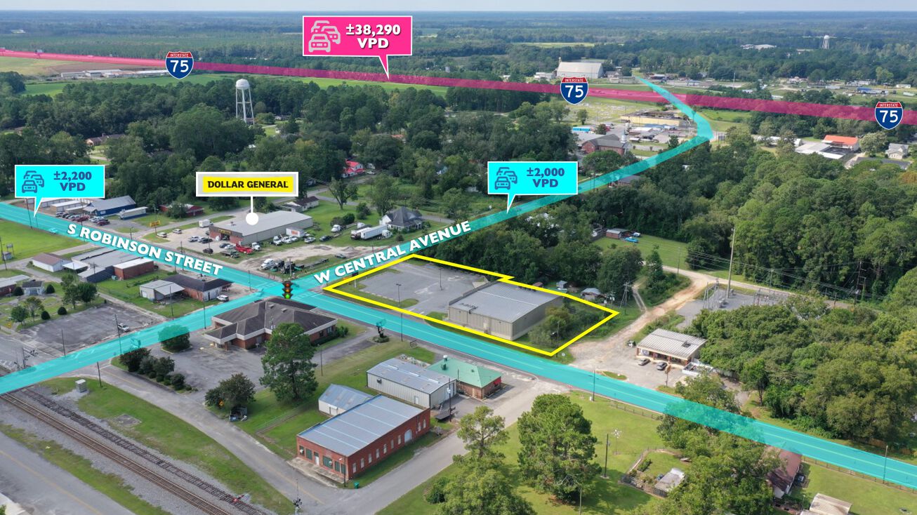 48 W Central Ave, Lenox, GA 31637