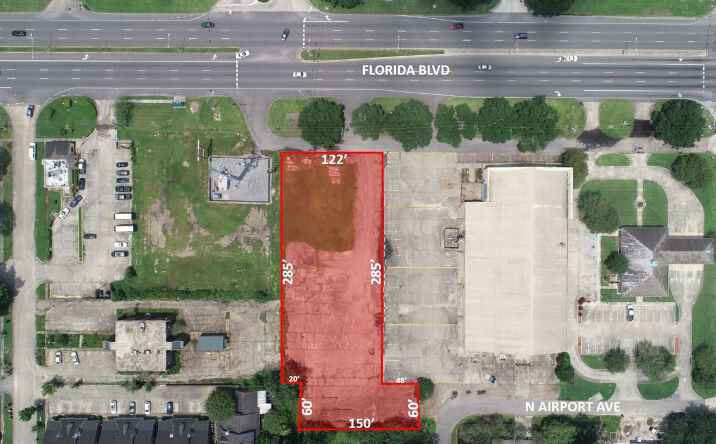 Pictures of Land property located at 7300 Florida Blvd, Baton Rouge, LA 70806 for sales - image #1