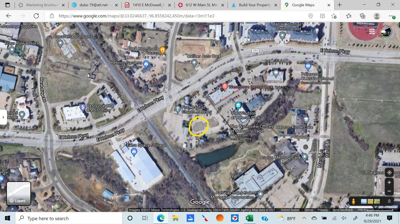 3008 E Hebron Pkwy, Carrollton, TX 75010 Land for Sale Hebron