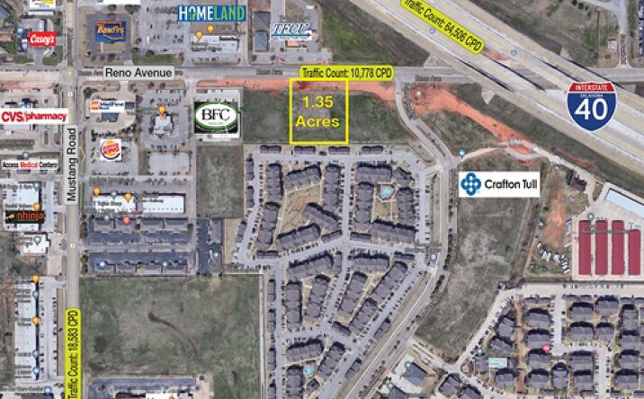 Pictures of Land property located at 11212 W Reno Ave, Yukon, OK 73099 for sales - image #1
