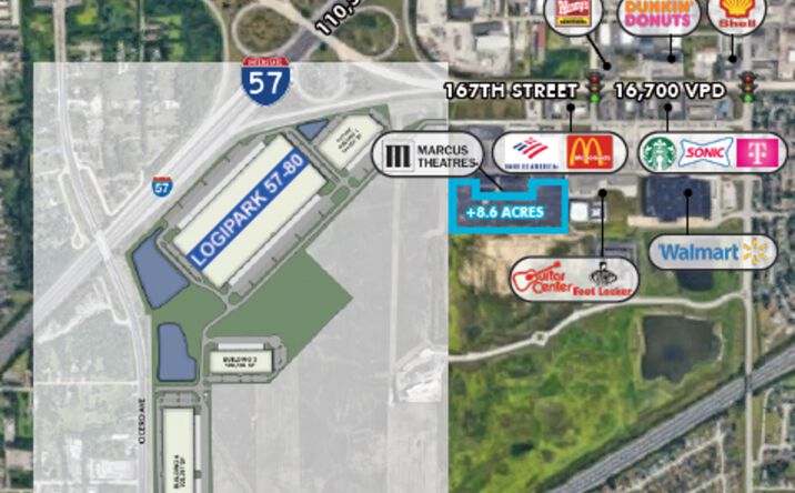 Pictures of Land property located at 4201 W 167th St, Country Club Hills, IL 60478 for sales - image #1