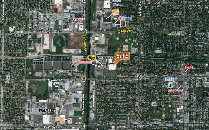 Pictures of Retail, Land property located at NWC Howard Street & Sacramento Avenue, Evanston, IL 60202 for sales - image #1