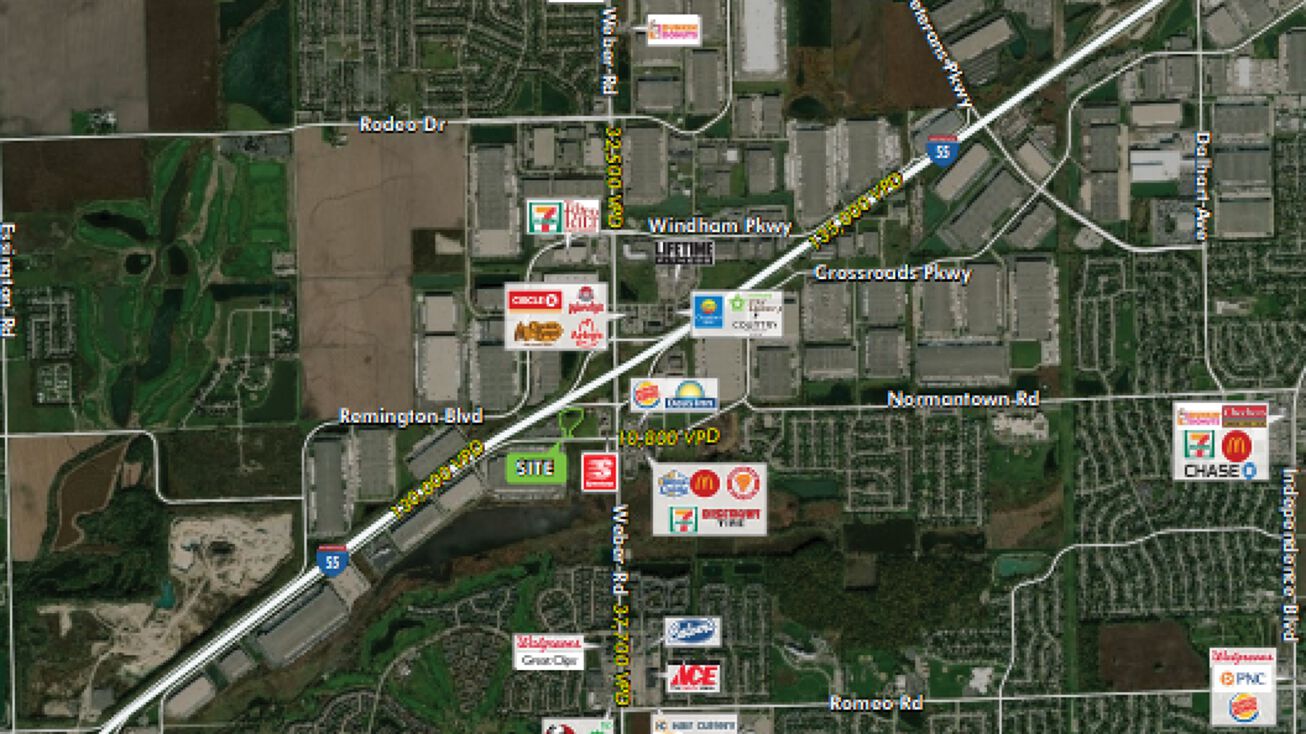 NWQ er & Normantown Road, Romeoville, IL 60446