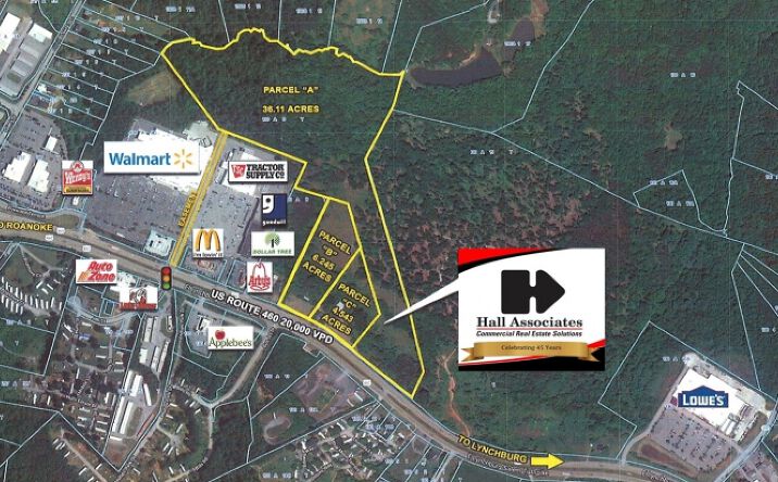 Pictures of Land property located at 1334 E Lynchburg Salem Turnpike, Bedford, VA 24523 for sales - image #1