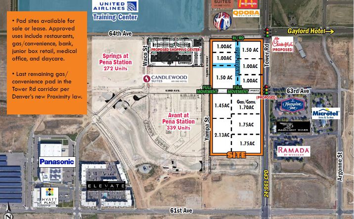 Pictures of Land property located at Tower Rd, Denver, CO 80249 for sales - image #1
