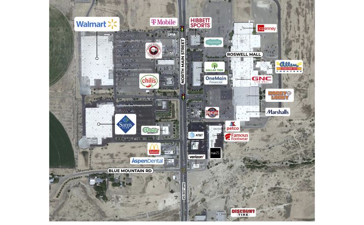 Pictures of Land property located at SEC Blue Mountain Rd and Main St, Roswell, NM 88201 for sales - image #1