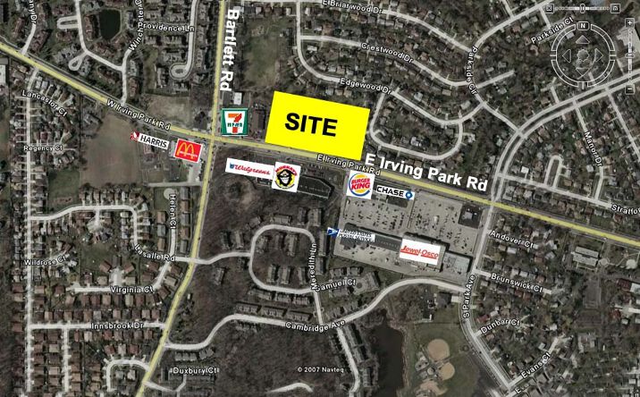Pictures of Land property located at 68 E Irving Park Rd, Streamwood, IL 60107 for sales - image #1