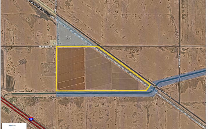Pictures of Land property located at SEC Curry Road & Houser Road, Eloy, AZ 85131 for sales - image #1