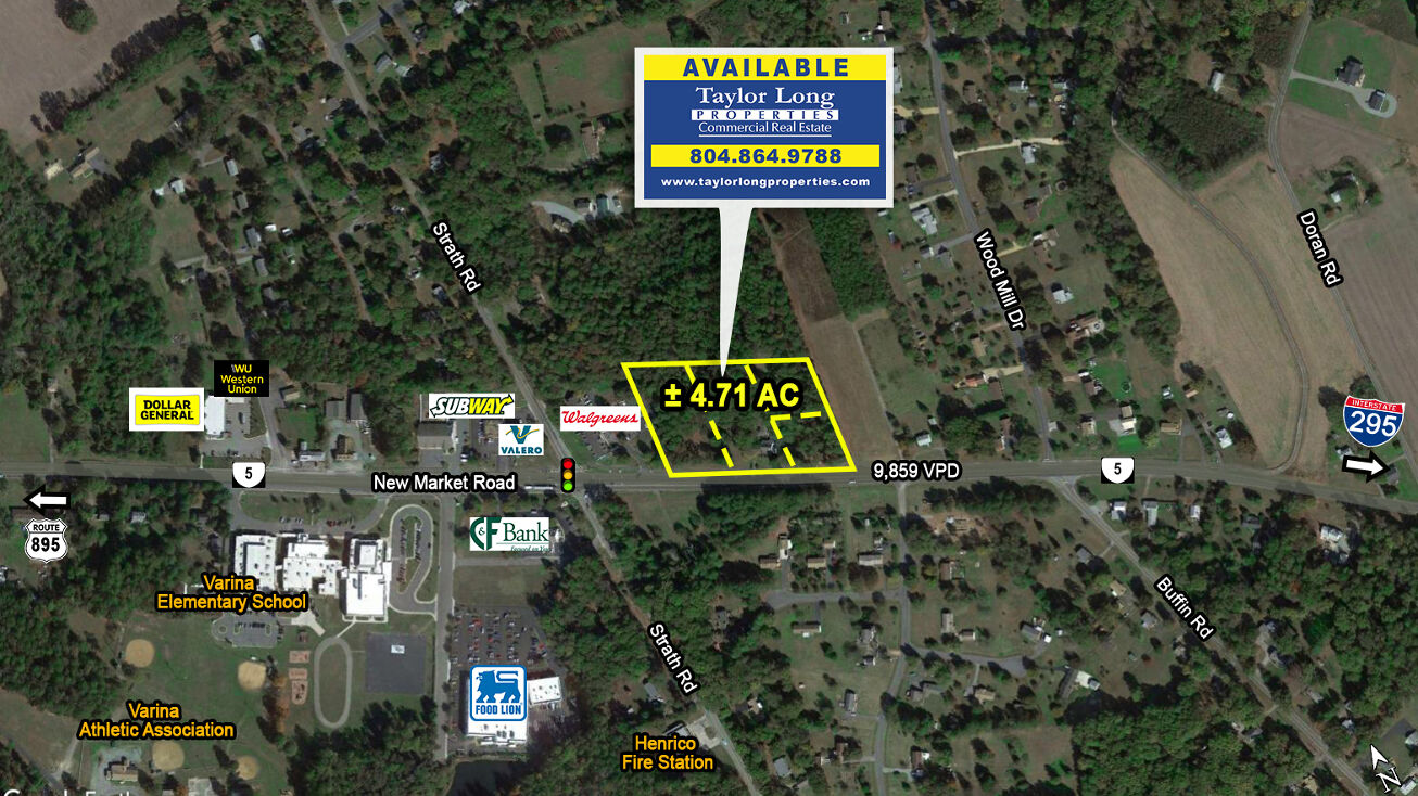 2678, 2698 & 2720 New Market Rd, Richmond, VA 23231 Land for Sale
