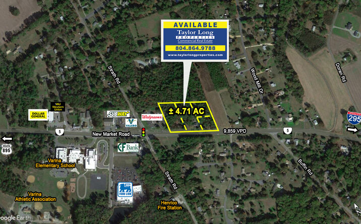 Pictures of Land property located at 2678, 2698 & 2720 New Market Rd, Richmond, VA 23231 for sales - image #1