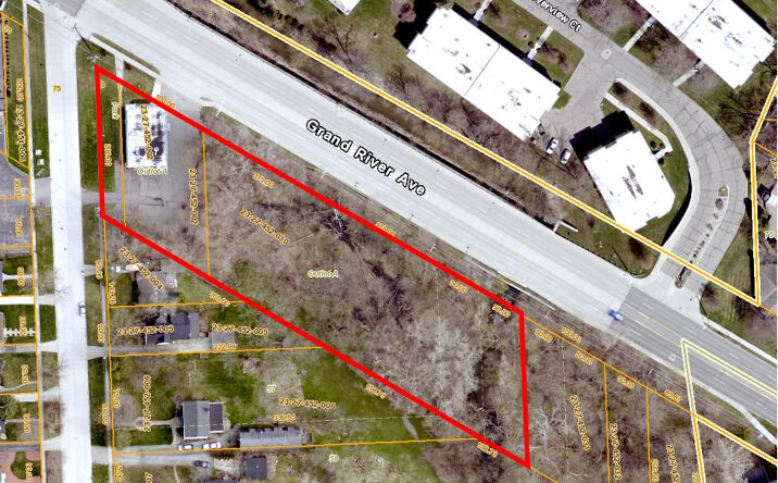 Pictures of Land property located at 32057-32081 Grand River Ave, Farmington Hills, MI 48336 for sales - image #1