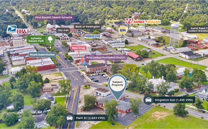 image of property at 0 SINGLETON AVE Sylvania GA 30467