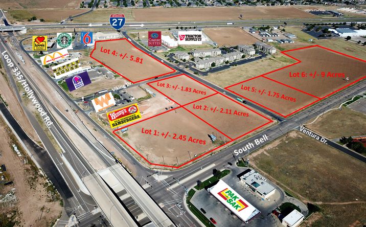 Pictures of Land property located at 6100 Hollywood Rd, Amarillo, TX 79118 for sales - image #1