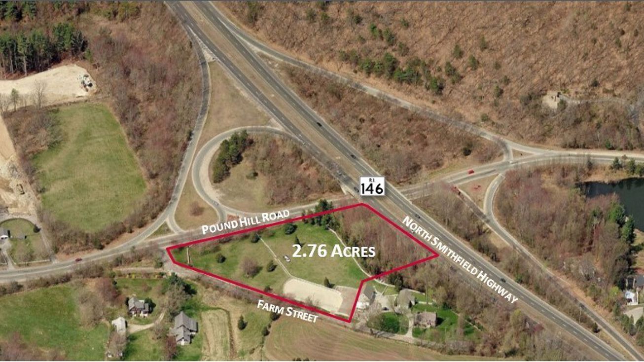 Pound Hill Road at Route 146, North Smithfield, RI 02896