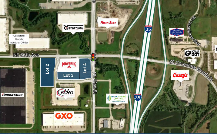 Pictures of Land property located at Corporate Woods & NE 22nd, Ankeny, IA 50313 for sales - image #1