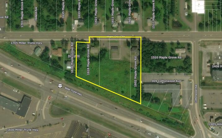 Pictures of Land property located at Highway 53 & Maple Grove Rd, Duluth, MN 55811 for sales - image #1
