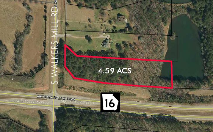 Pictures of Land property located at S Walkers Mill Rd & Hwy 16, Griffin, GA 30223 for sales - image #1