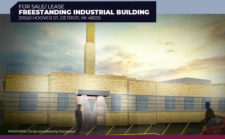 Pictures of Industrial property located at 20550 Hoover St, Detroit, MI 48205 for sales - image #1