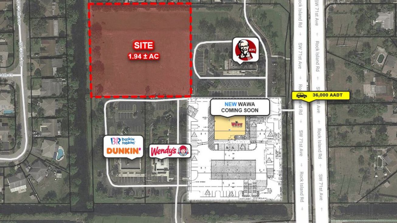 W McNab Rd. & Rock Island Rd, North Lauderdale, FL 33068