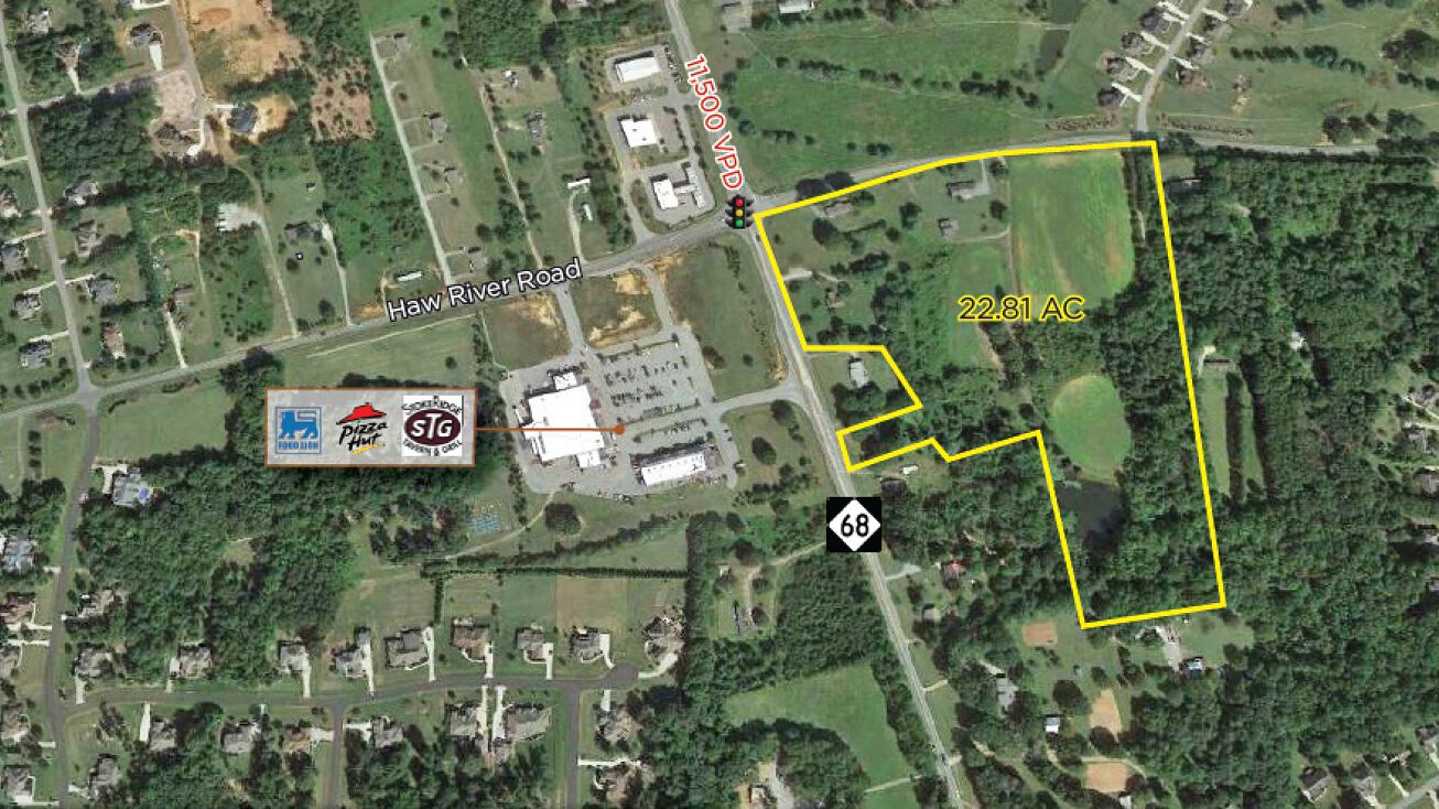 0 Hwy 68 and Haw River Rd., Stokesdale, NC 27310 Land for Sale