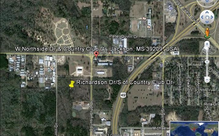 Pictures of Land property located at Country Club Dr @ Northside Drive, Jackson, MS 39209 for sales - image #1