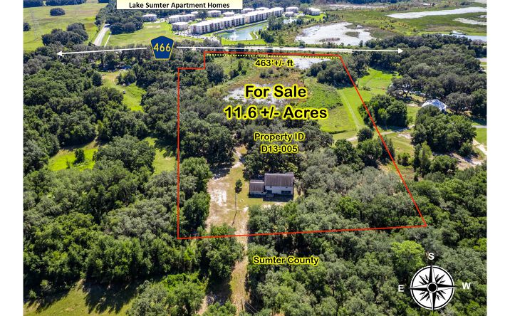 Pictures of Land, Mixed Use, Multifamily, Retail property located at 8924 E County Rd 466, Lady Lake, FL 32162 for sales - image #1