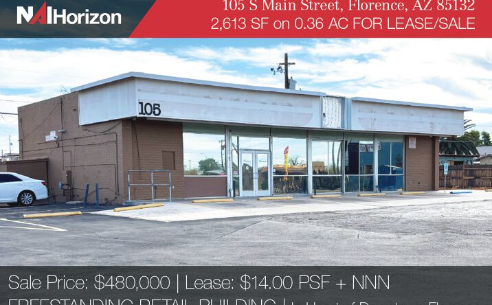 Pictures of Retail property located at 105 S Main street, Florence, AZ 85132 for sales - image #1