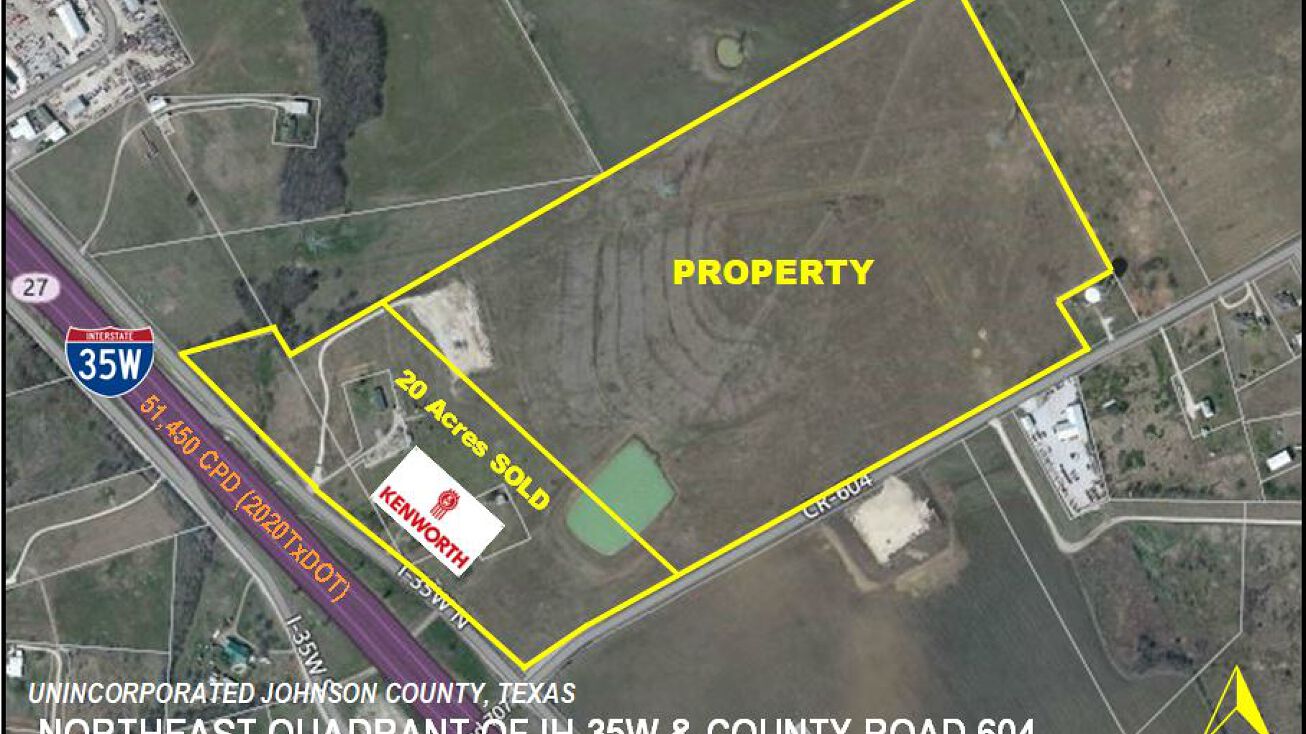 NEQ IH35W & CR 604, Alvarado ETJ, TX 76009 Land for Sale NEQ IH
