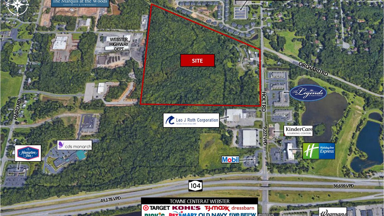 799 Holt Rd, Webster, NY 14580 Land for Sale Webster Development Sites